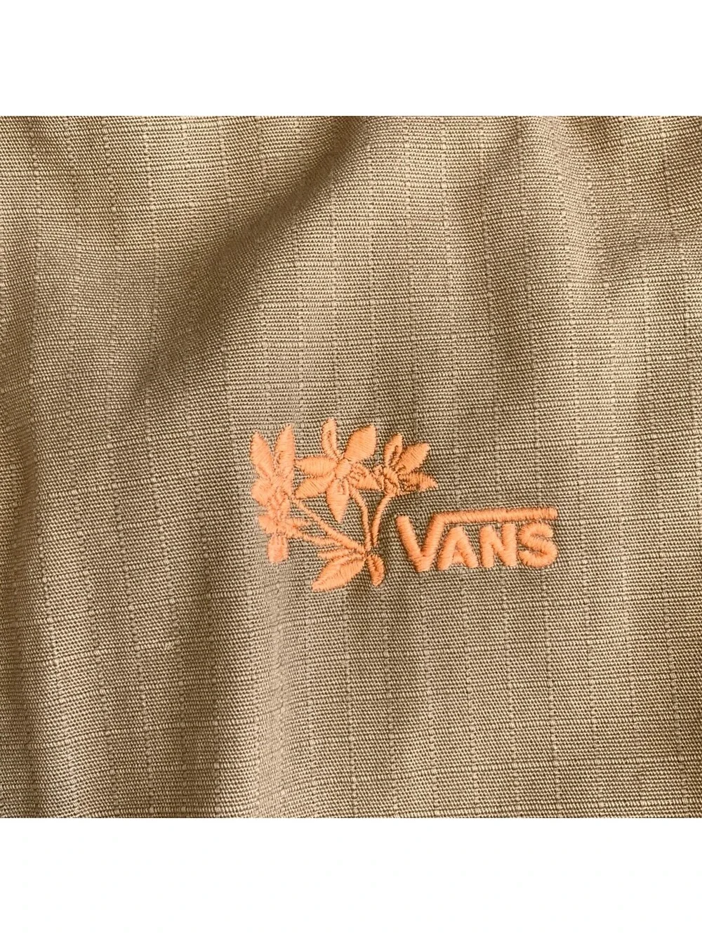 LIMITED EDITION : VANS Lizzie Armanto Ripstop Vest with Orange Trim - Medium